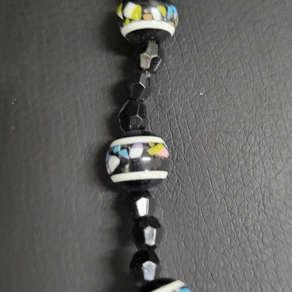 Satin Beaded Clutch / Cossbody/ Evening bag - Picture 4 of 8